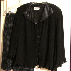 Women's DANNY & NICOLE 2-Piece Skirt Set Size 24W